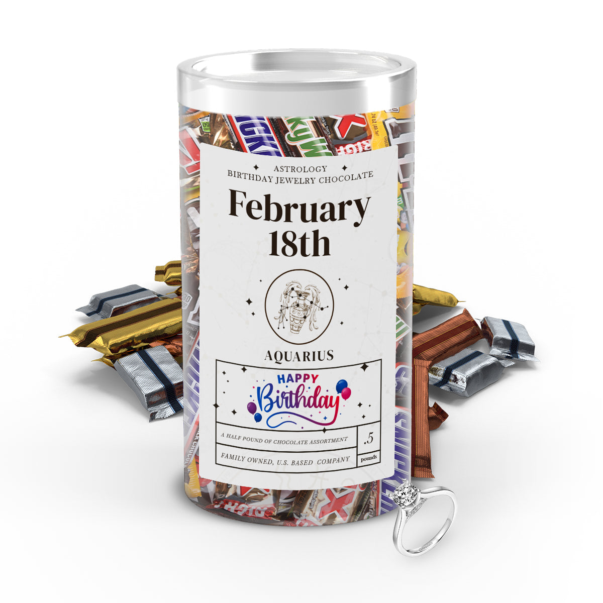 AQUARIUS | ASTROLOGY BIRTHDAY JEWELRY CHOCOLATE