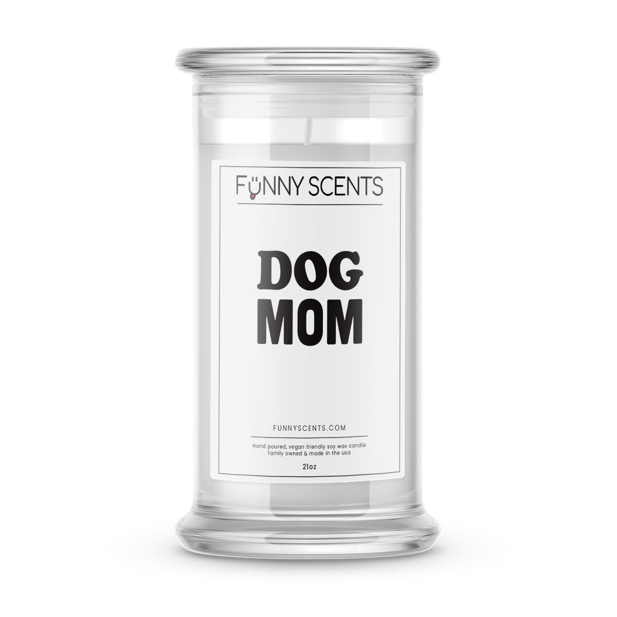 Dog Mom Funny Candles