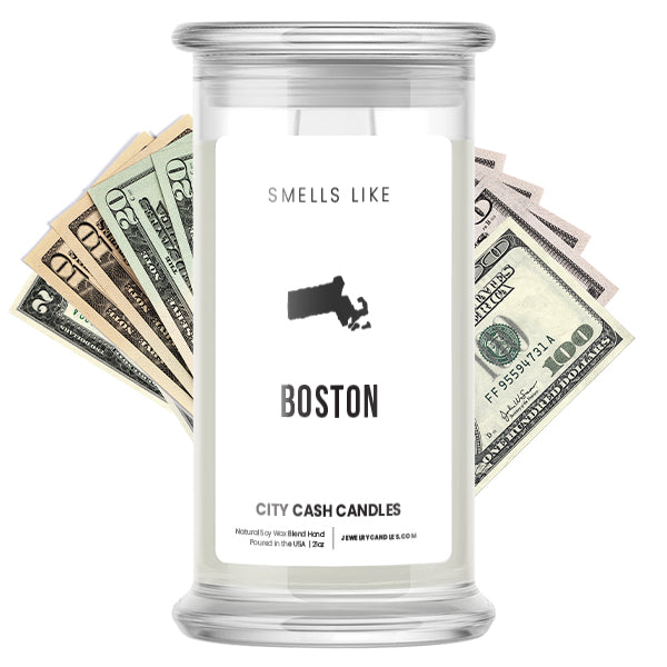 Smells Like Boston City Cash Candles
