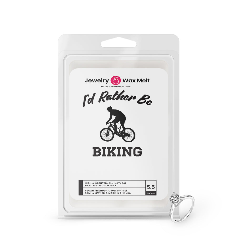 I'd rather be Biking Jewelry Wax Melts
