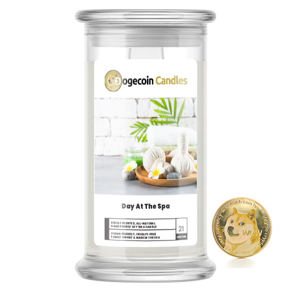Day At The Spa DogeCandles