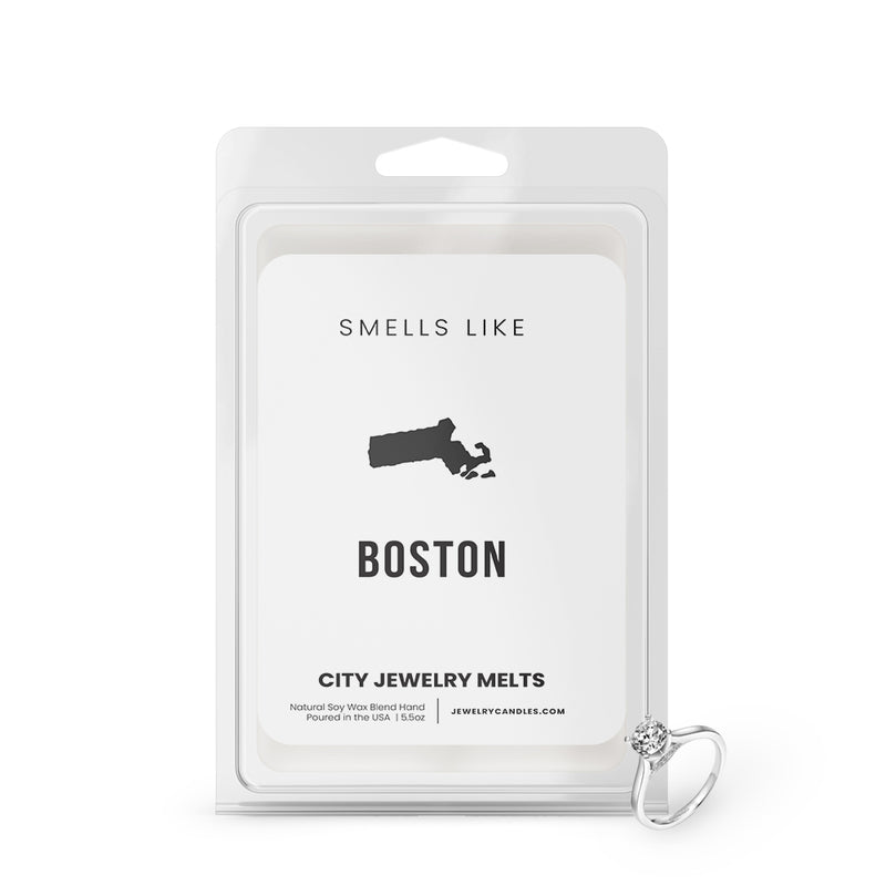 Smells Like Boston City Jewelry Wax Melts