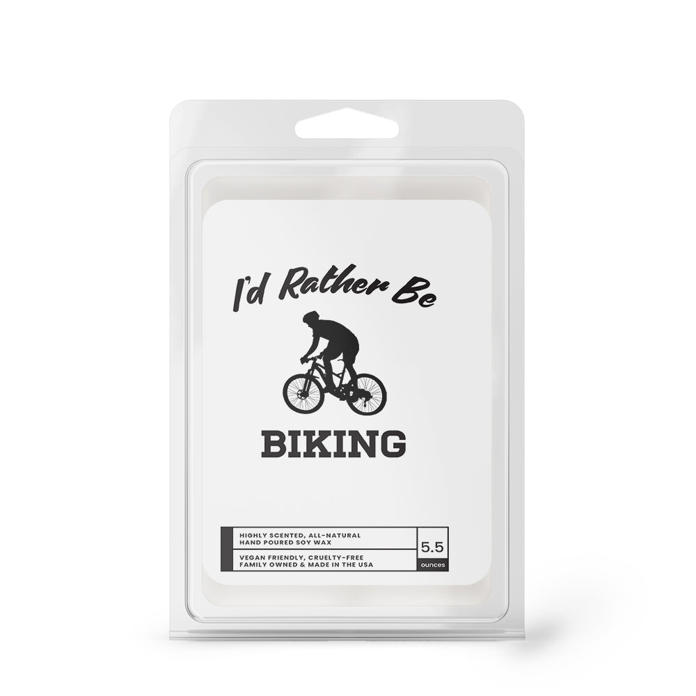 I'd rather be Biking Wax Melts