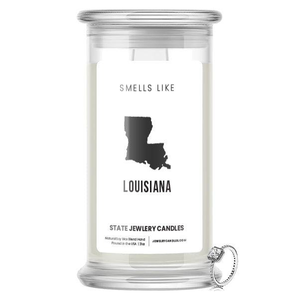 Smells Like Louisiana State Jewelry Candles