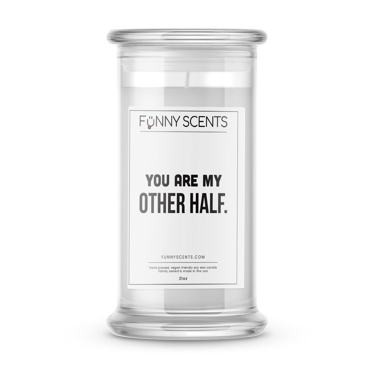 You are my other half Funny Candles