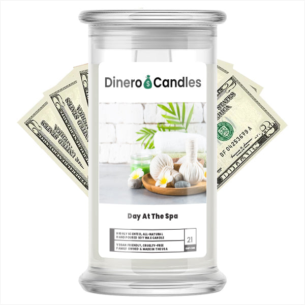 Day at The Spa -Dinero Candles