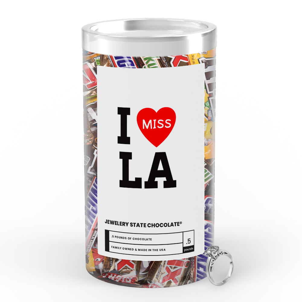 I miss LA Jewelry State Chocolate
