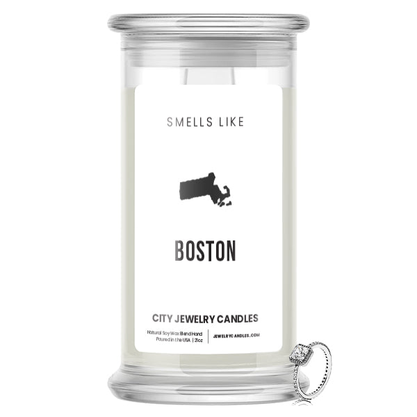 Smells Like Boston City Jewelry Candles