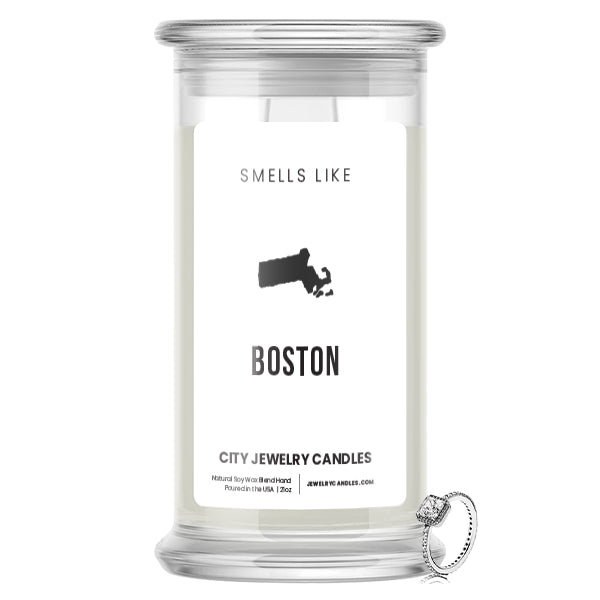 Smells Like Boston City Jewelry Candles