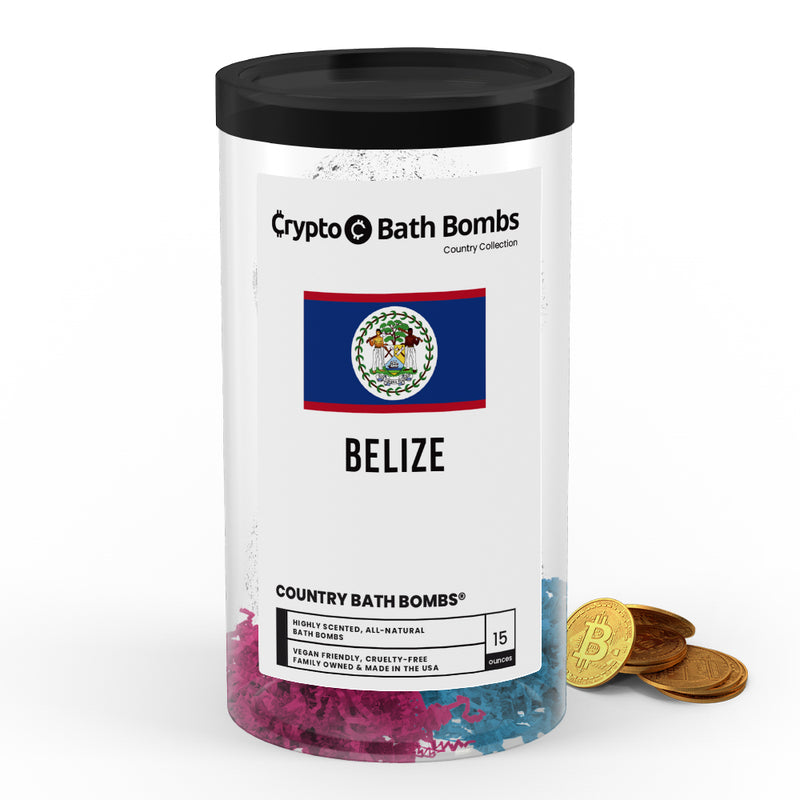 Belize Country Crypto Bath Bombs