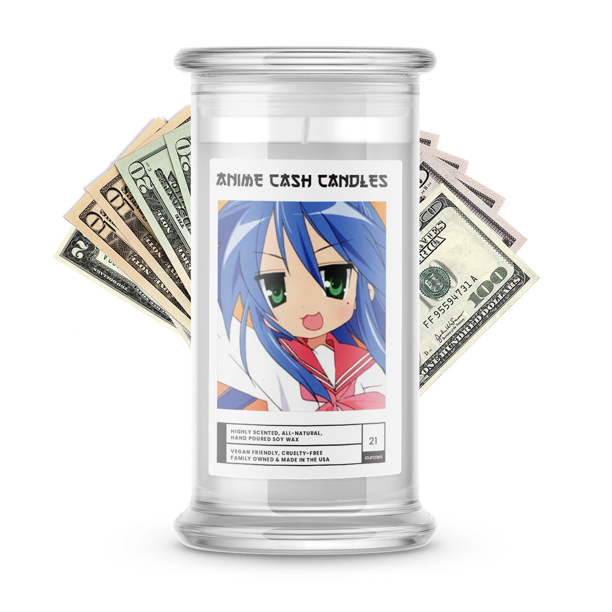 Izumi, Konata | Anime Cash Candle