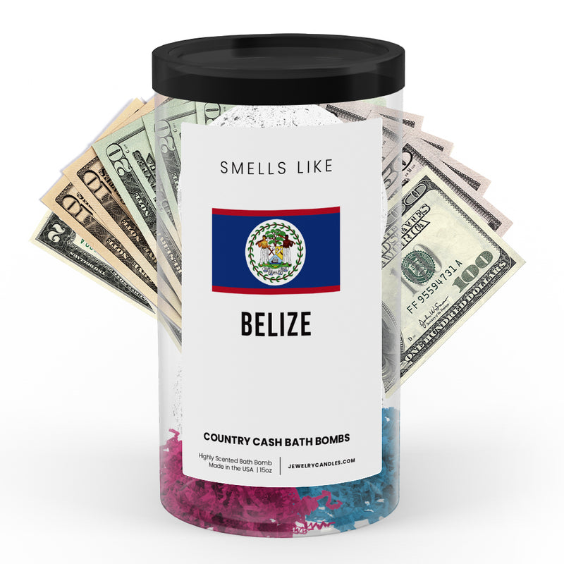 Smells Like Belize Country Cash Bath Bombs