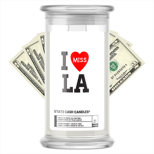 I miss LA State Cash Candle