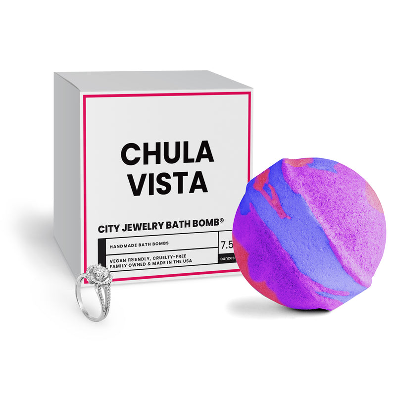 Chula Vista City Jewelry Bath Bomb