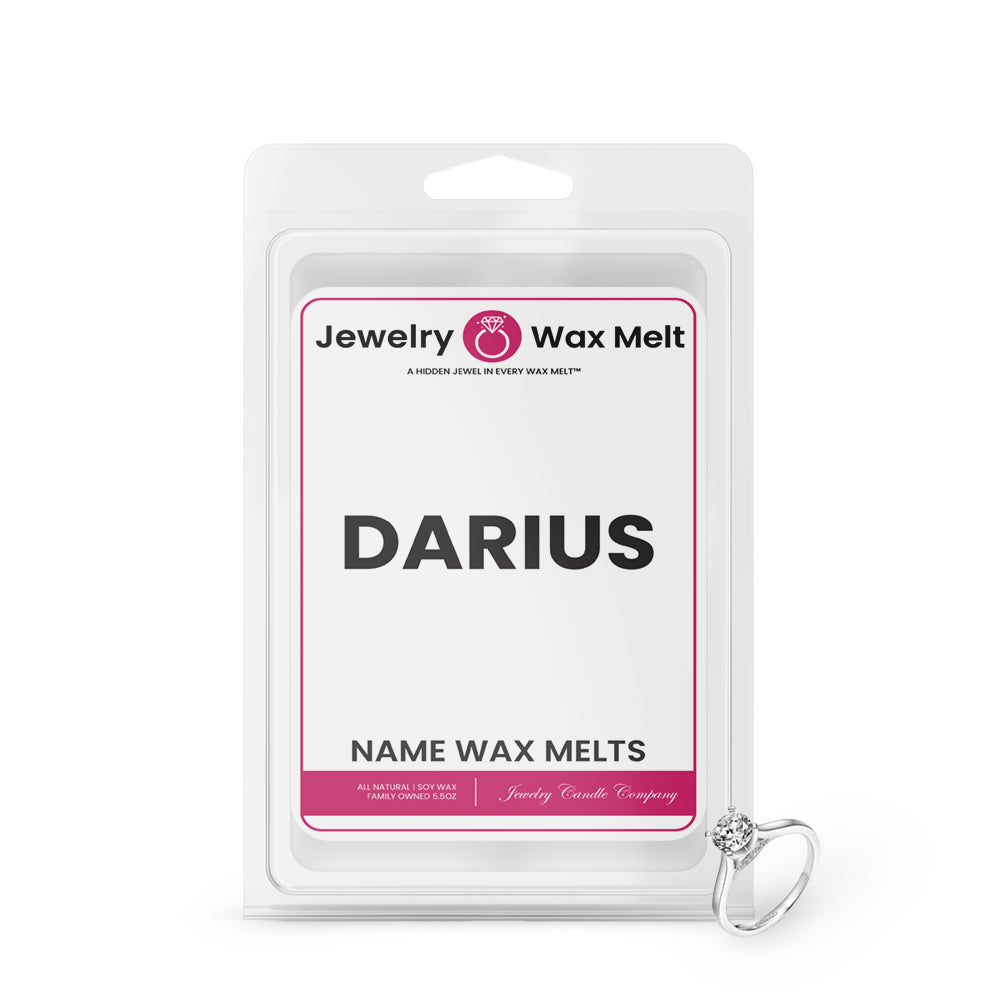 DARIUS Name Jewelry Wax Melts