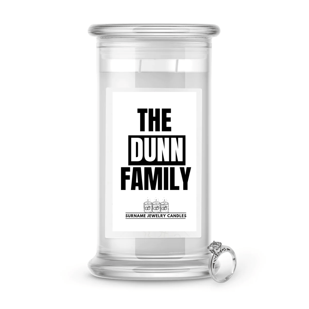 The Dunn Family | Surname Jewelry Candles