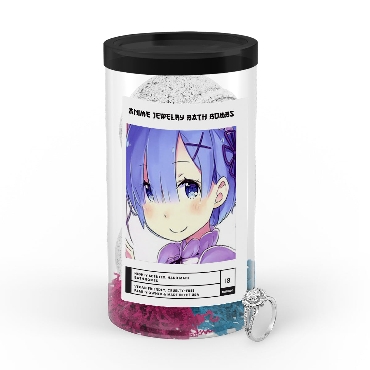 Rem (レム) | Anime Jewelry Bath Bombs