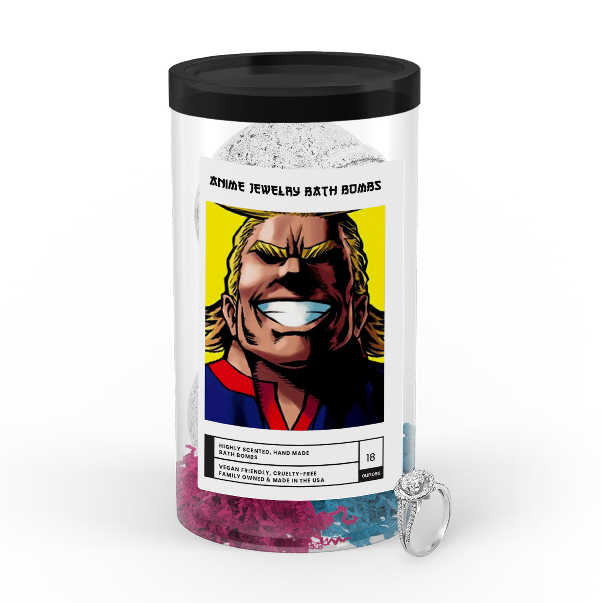 All Might (オール・マイト) | Anime Jewelry Bath Bombs