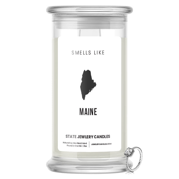 Smells Like Maine State Jewelry Candles