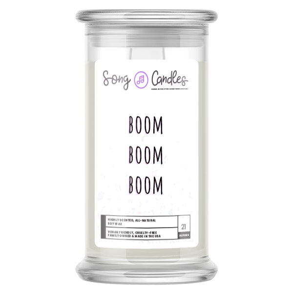 Boom Boom Boom | Song Candles