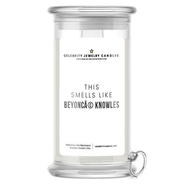 Smells Like Beyoncac Knowles Jewelry Candle | Celebrity Jewelry Candles