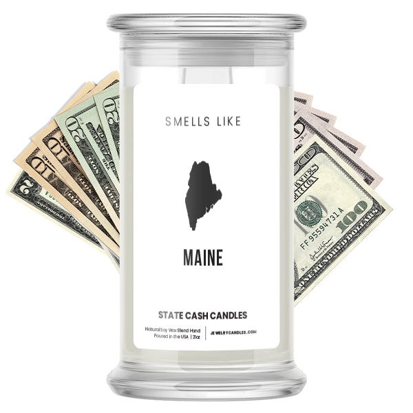 Smells Like Maine State Cash Candles