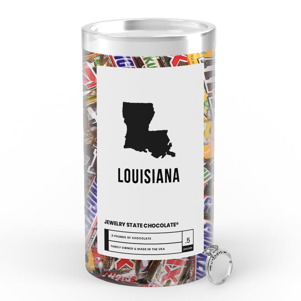 Louisiana Jewelry State Chocolate