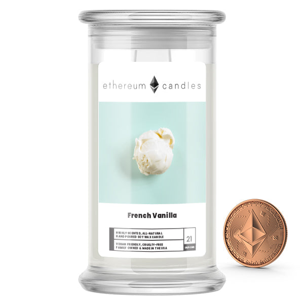 French Vanilla Ethereum Candles