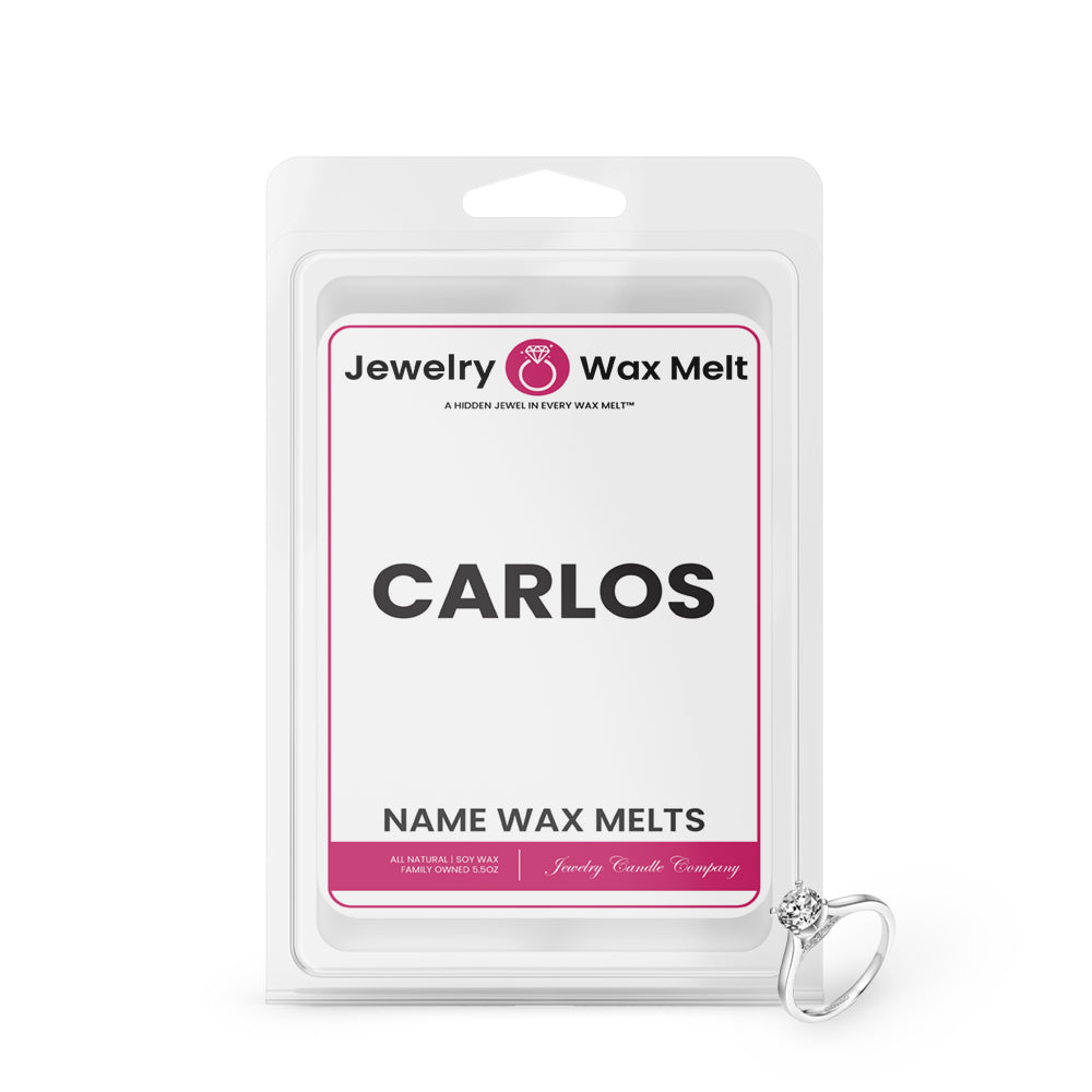 CARLOS Name Jewelry Wax Melts
