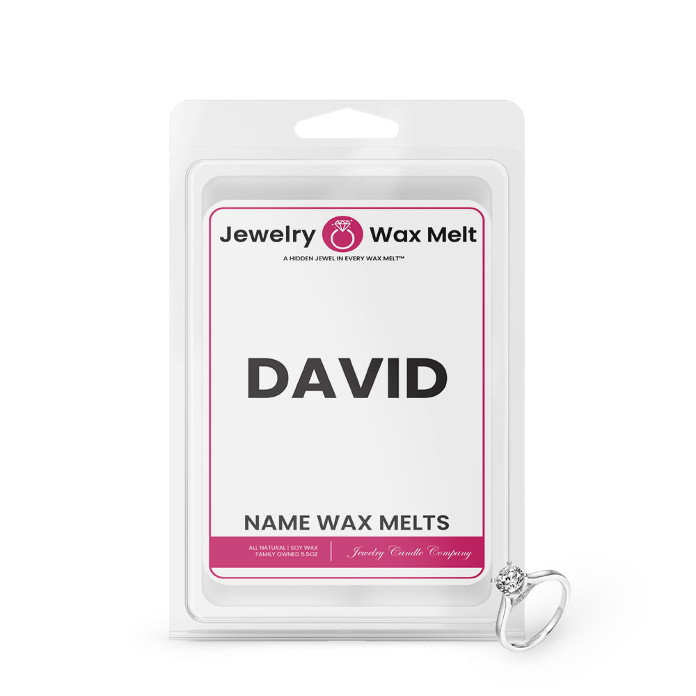 DAVID Name Jewelry Wax Melts