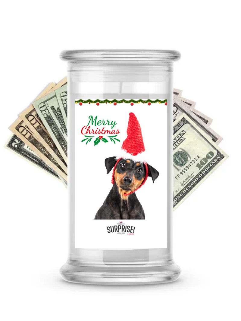 Merry Christmas | Christmas Surprise Cash Candles