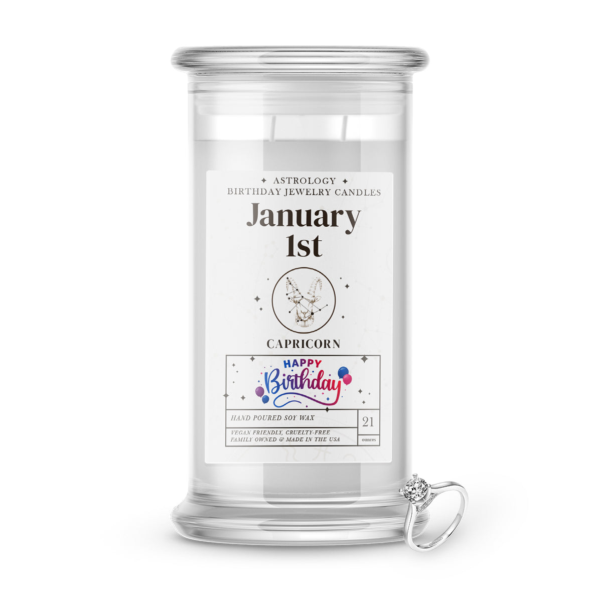 CAPRICORN | ASTROLOGY BIRTHDAY JEWELRY CANDLES