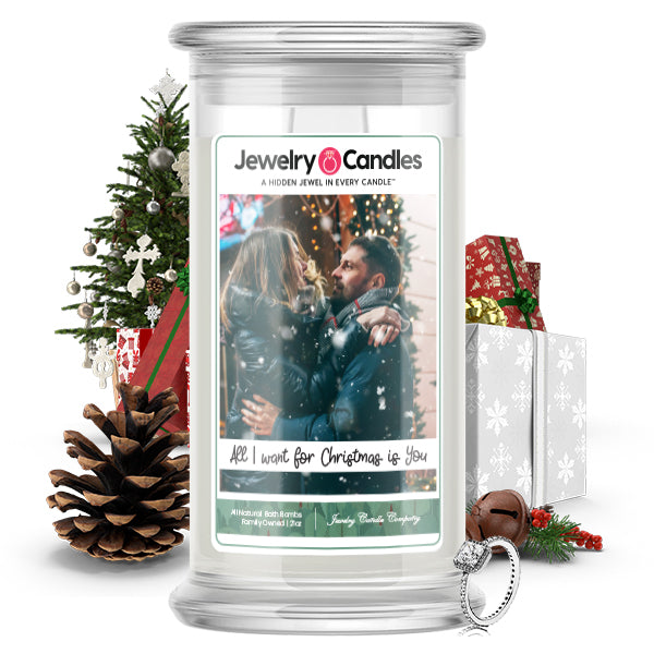 All I Want For Christmas Is You Jewelry Candle