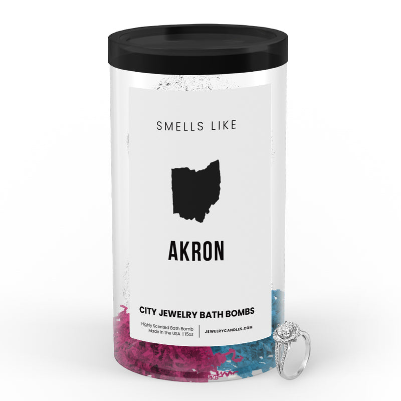 Smells Like Akron City Jewelry Bath Bombs