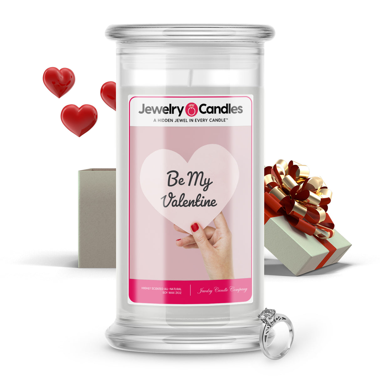 Be My Valentine Jewelry Candle