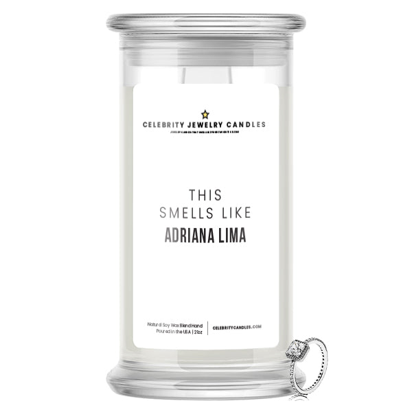 Smells Like Adriana Lima Jewelry Candle | Celebrity Jewelry Candles