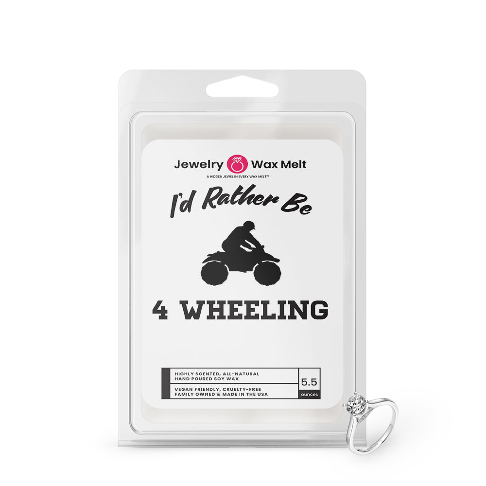 I'd rather be 4 Wheeling Jewelry Wax Melts