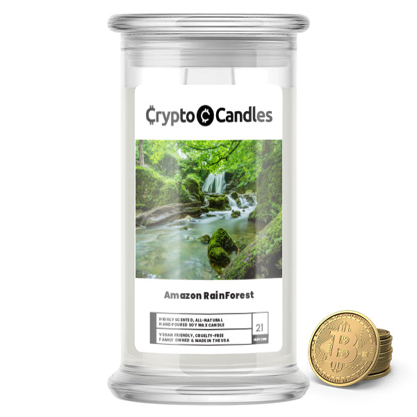 Amazon Rainforest Crypto Candles