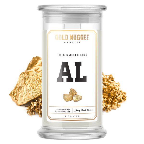 This Smells Like AL State Gold Nugget Candles