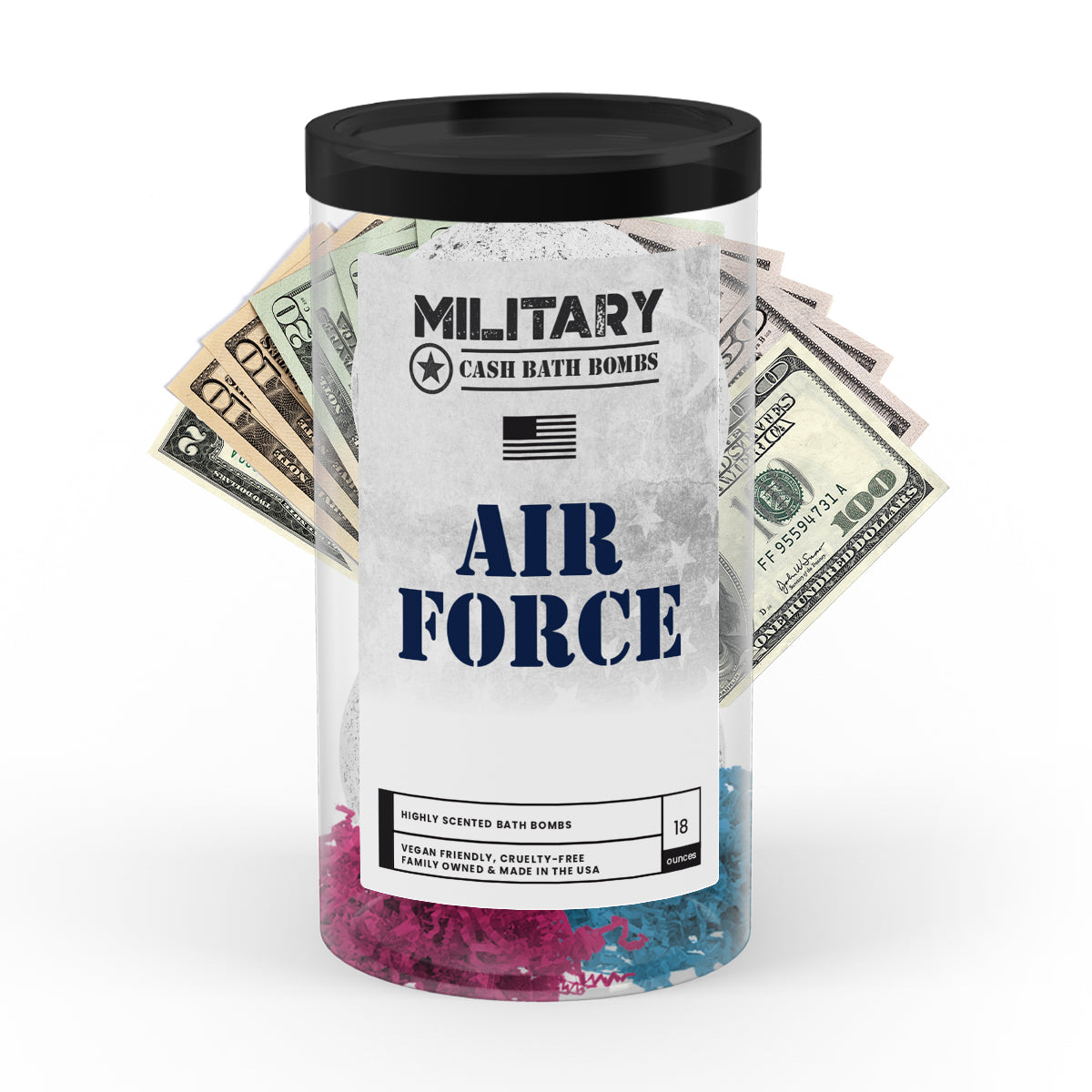 Air Force | Military Cash Bath Bombs