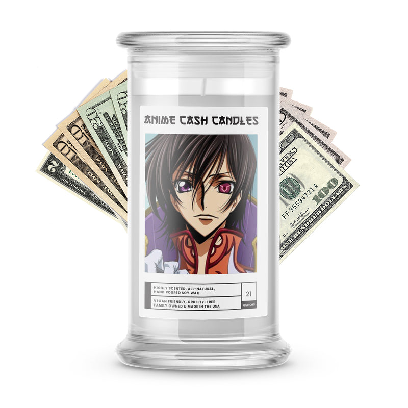 Lamperouge, Lelouch | Anime Cash Candle