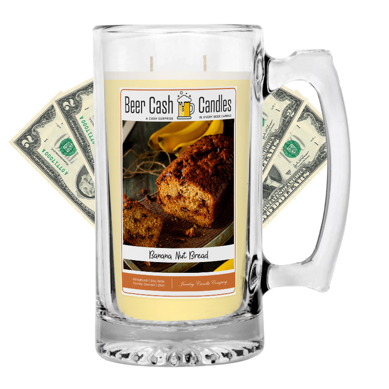 Banana Nut Bread Beer Cash Candle
