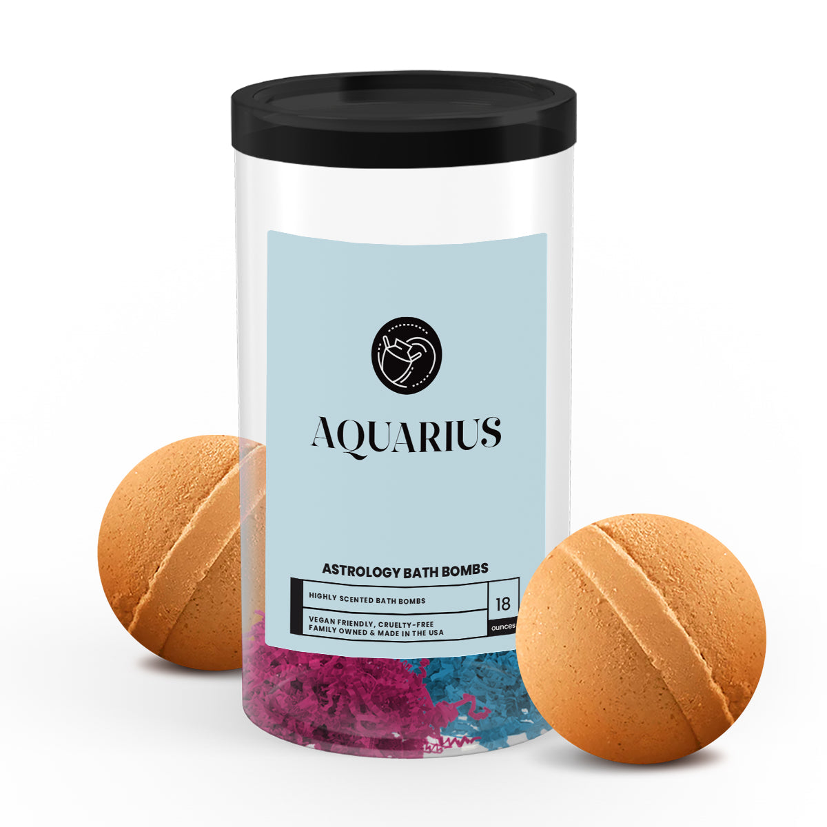 Aquarius Astrology Bath Bombs