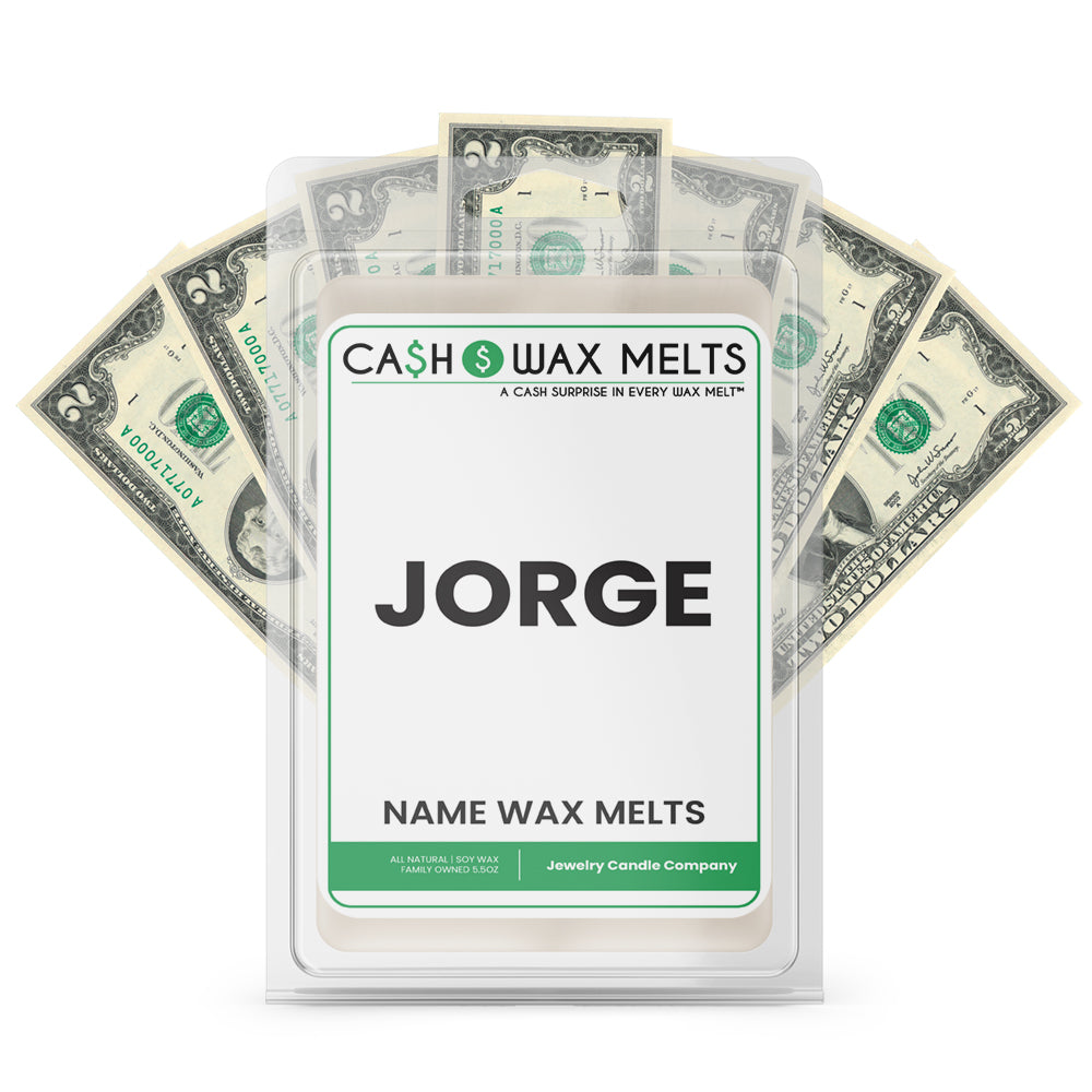 JORGE Name Cash Wax Melts