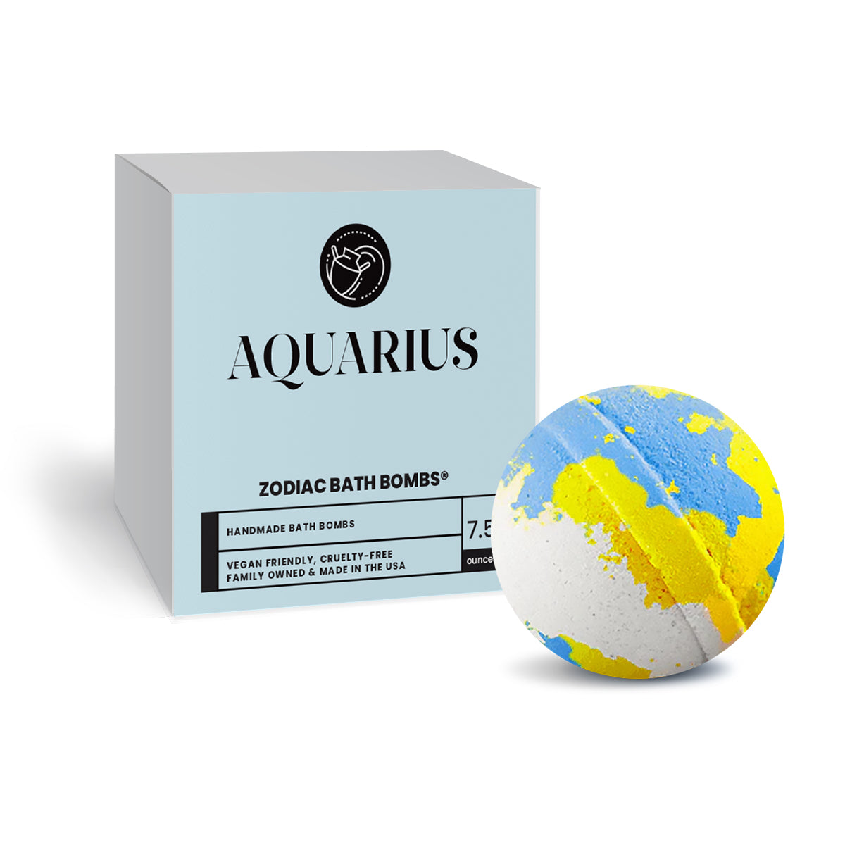 Aquarius Zodiac Bath Bomb