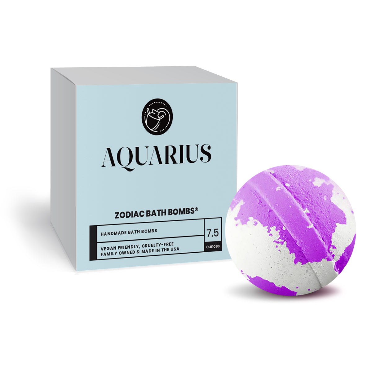 Aquarius Zodiac Bath Bomb
