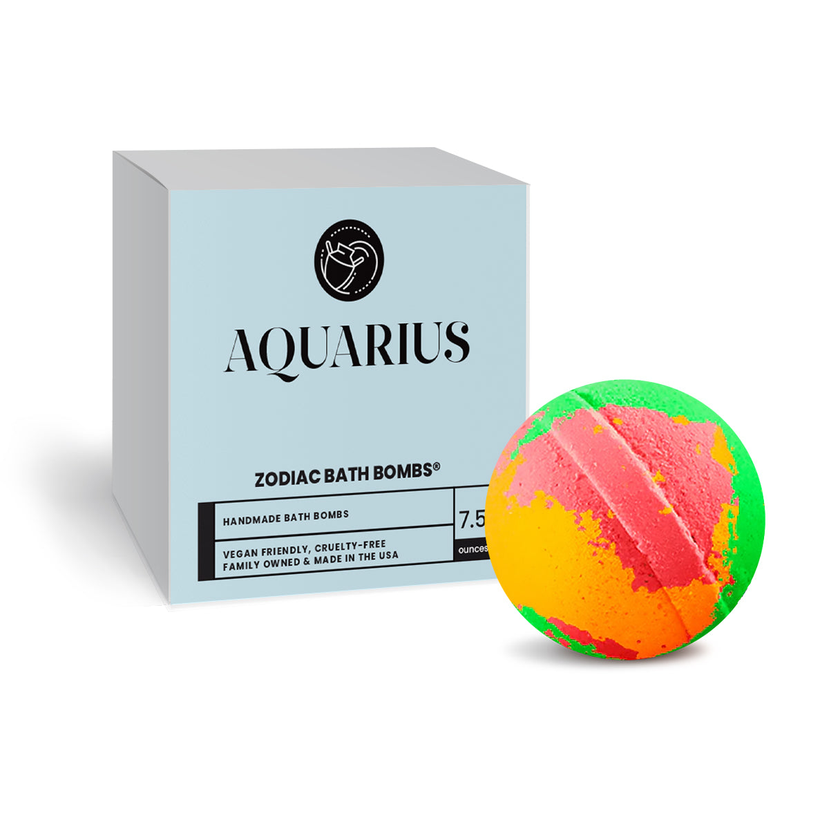 Aquarius Zodiac Bath Bomb