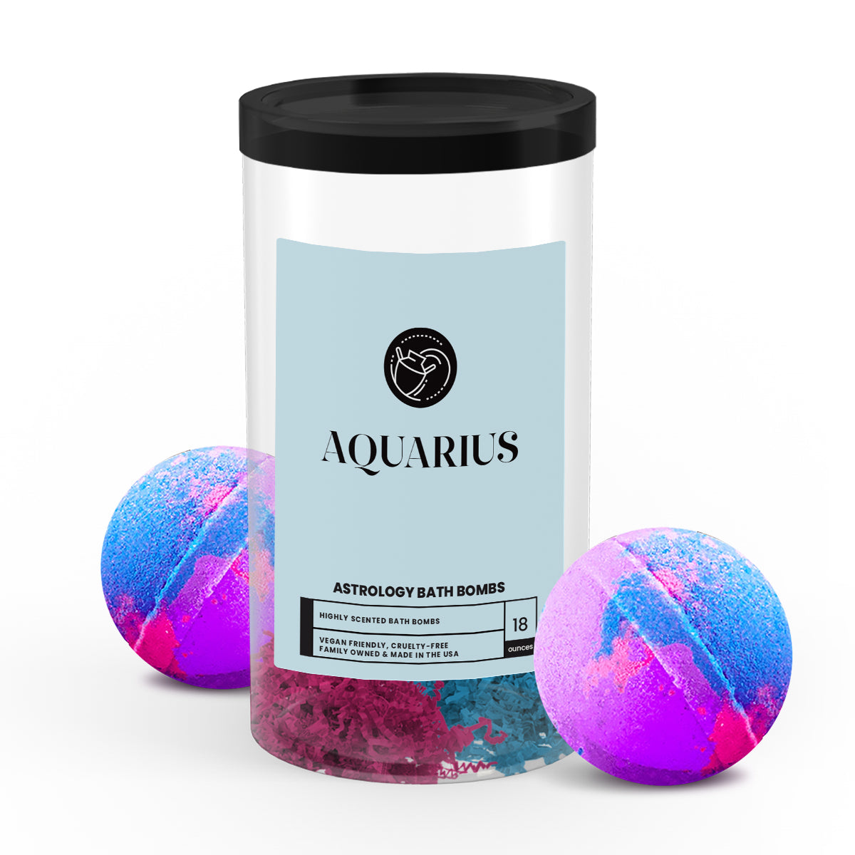 Aquarius Astrology Bath Bombs