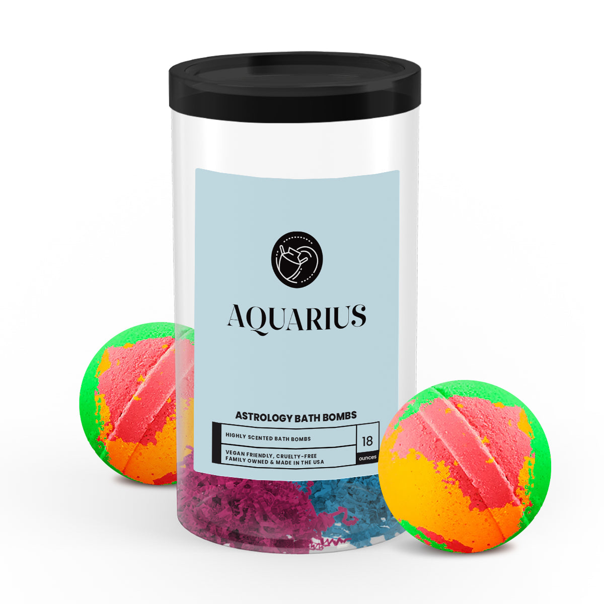 Aquarius Astrology Bath Bombs