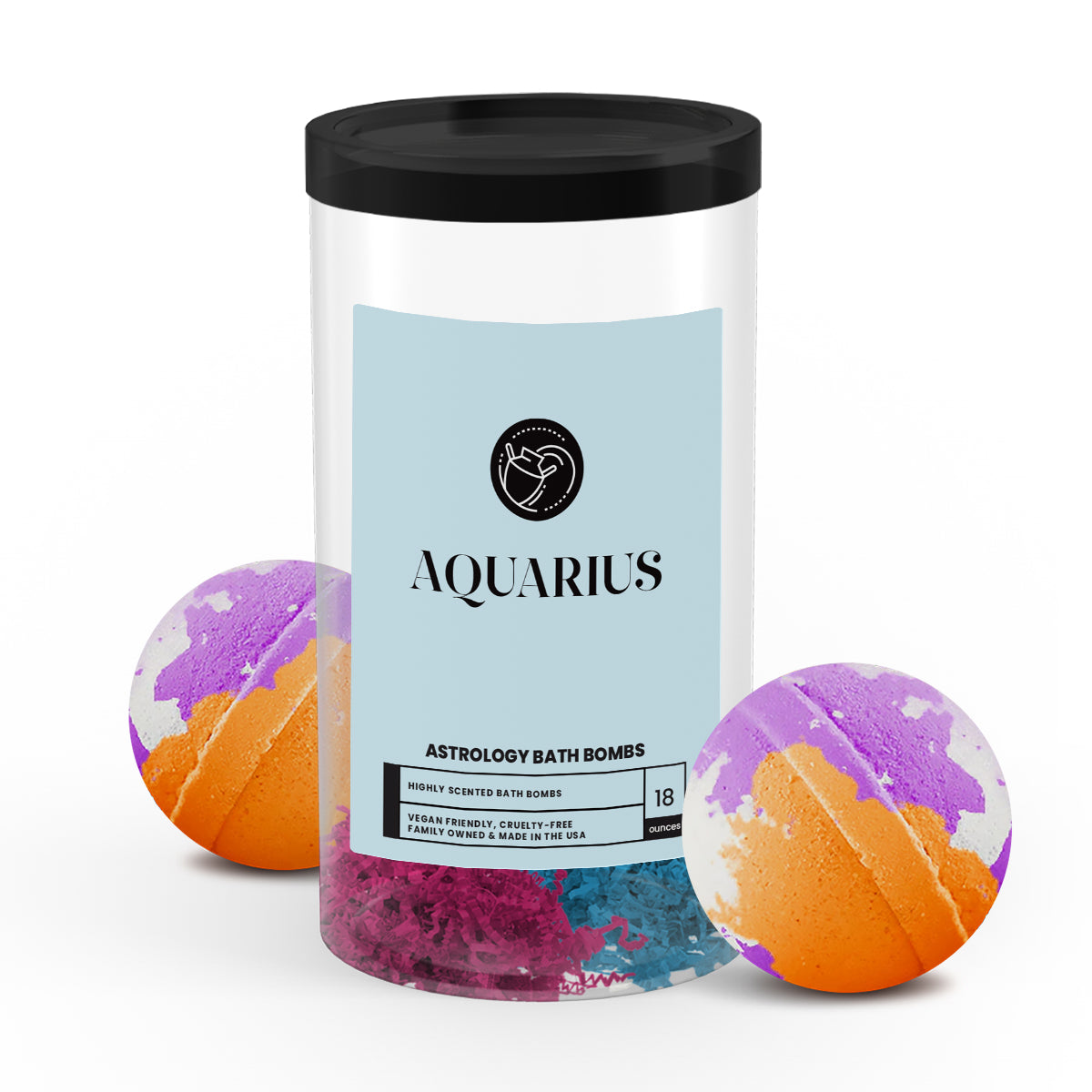 Aquarius Astrology Bath Bombs